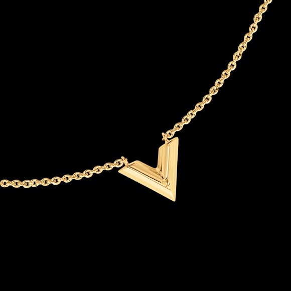 LOUIS VUITTON - Essential V Necklace - Picture 1 of 5